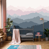 Girls Mountains Wallpaper